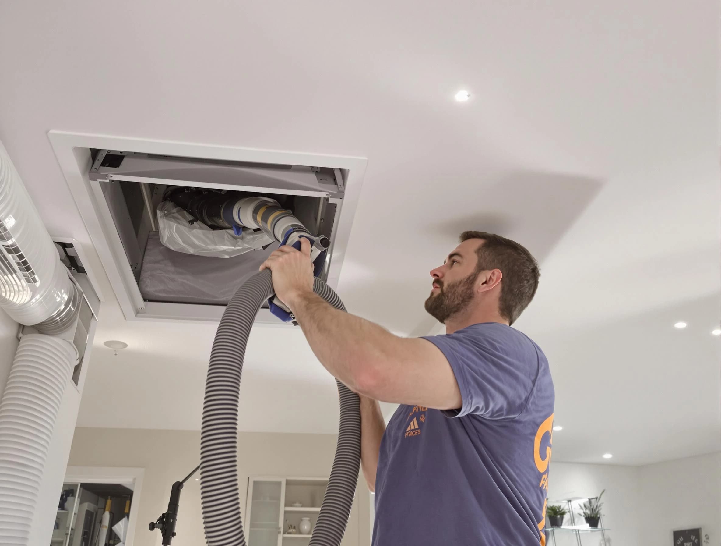 Precision indoor duct cleaning by Tempe Air Duct Cleaning in Tempe