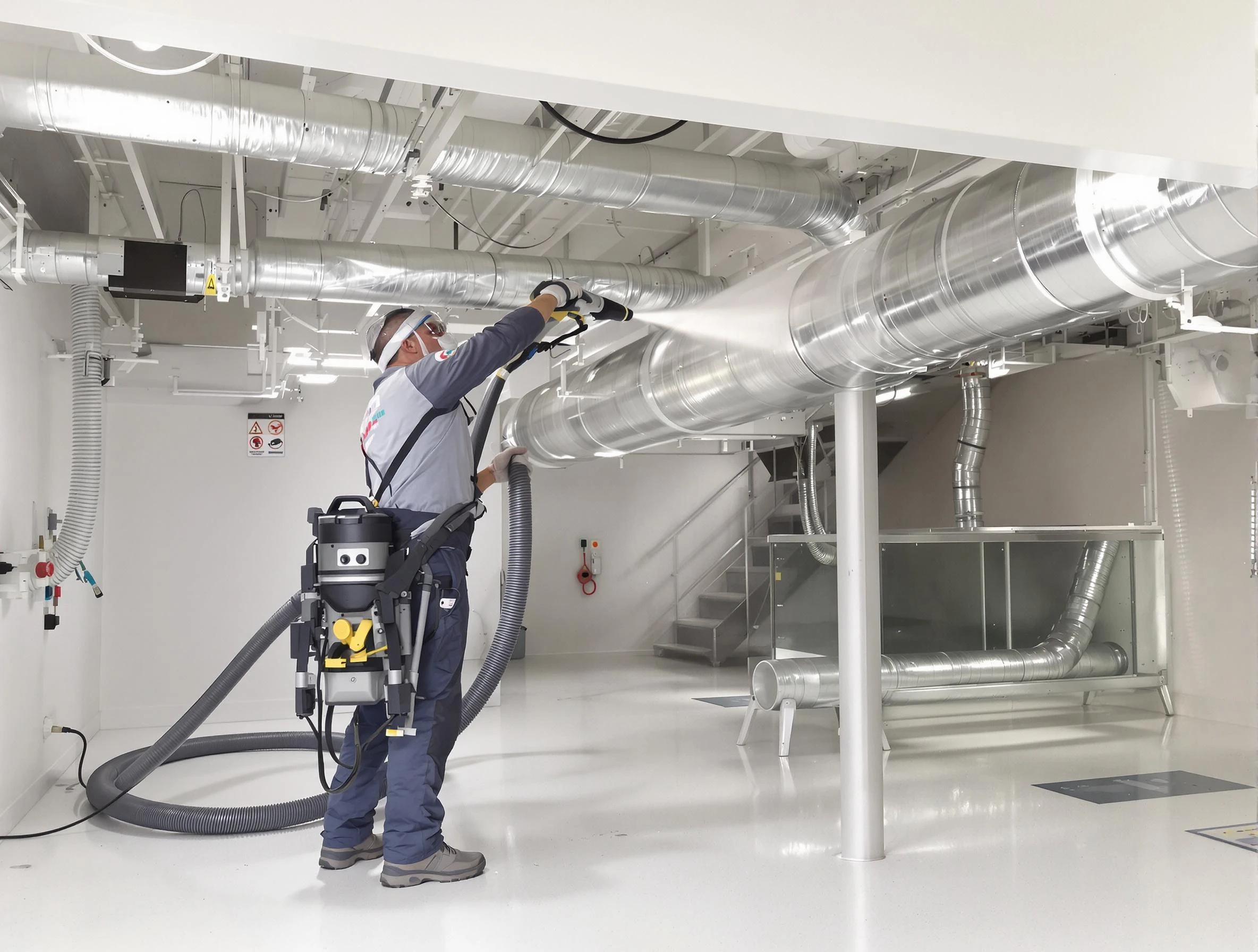 Professional central duct cleaning by Tempe Air Duct Cleaning in Tempe