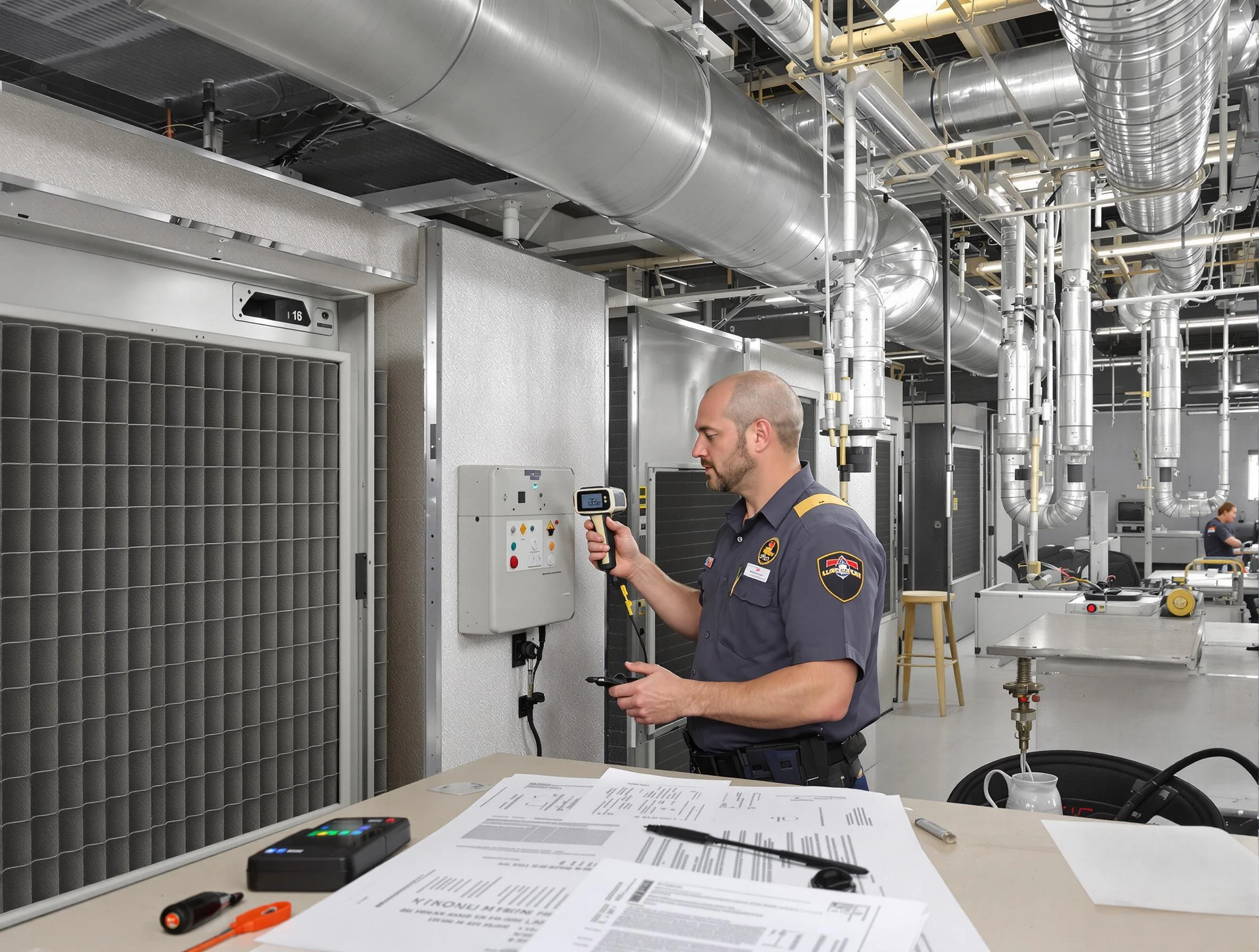 Professional filter system inspection by Tempe Air Duct Cleaning in Tempe