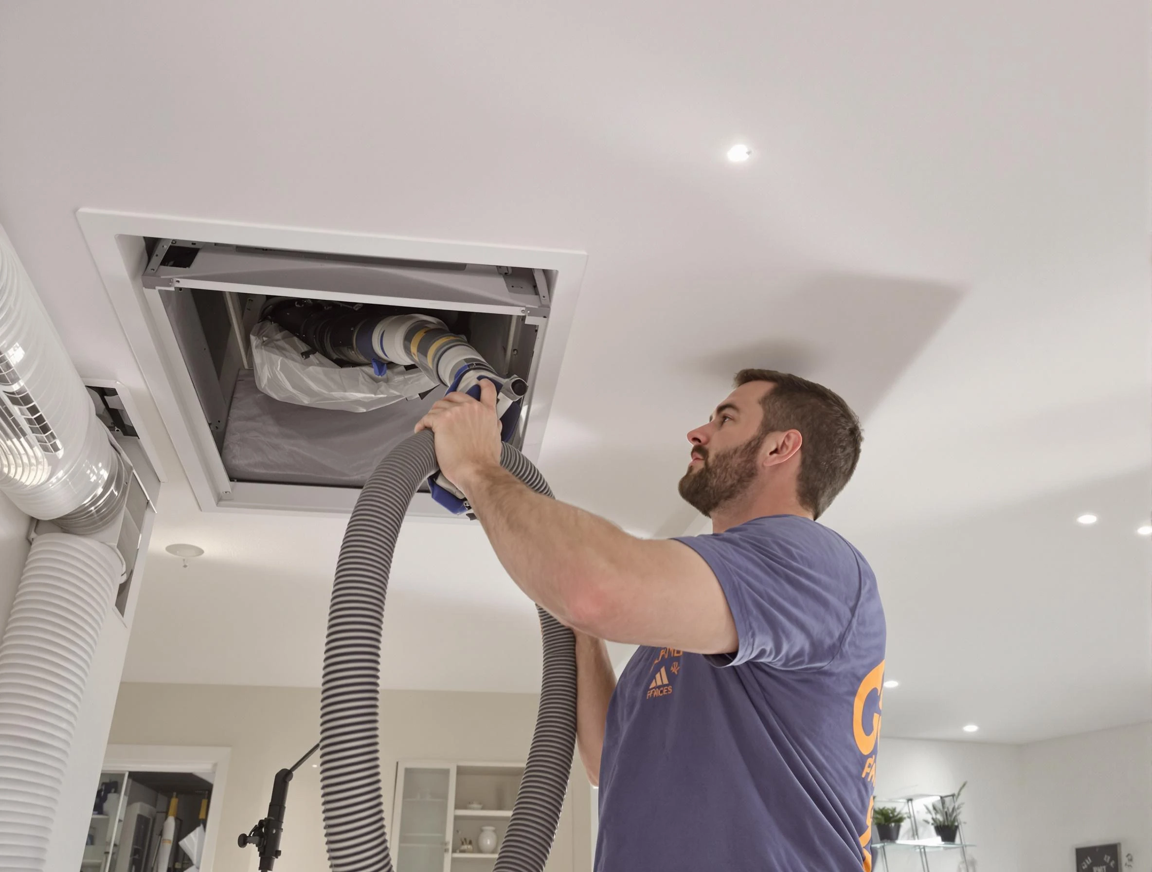 Precision indoor duct cleaning by Tempe Air Duct Cleaning in Tempe
